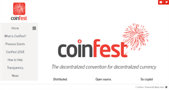 Desktop Screenshot of coinfest.org